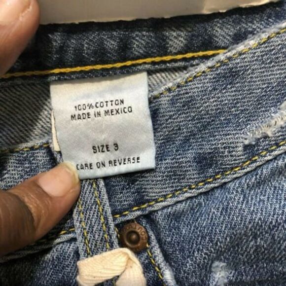 MMM Couture Rebel Sandblast Designer Jeans Size 3 - Picture 4 of 8